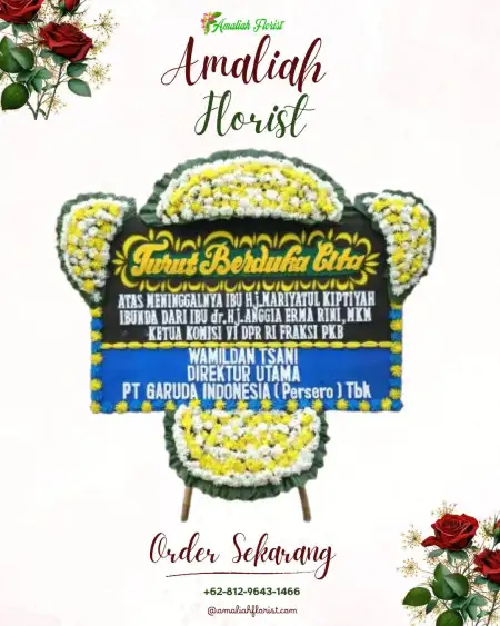 Papan Bunga Duka Tanggamus